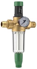 Filter za pitku vodu 1", komplet - HERZ - s regulatorom tlaka
