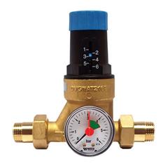 Reducir ventil (regulator tlaka) vode   1/2" - TERMA - s manometrom