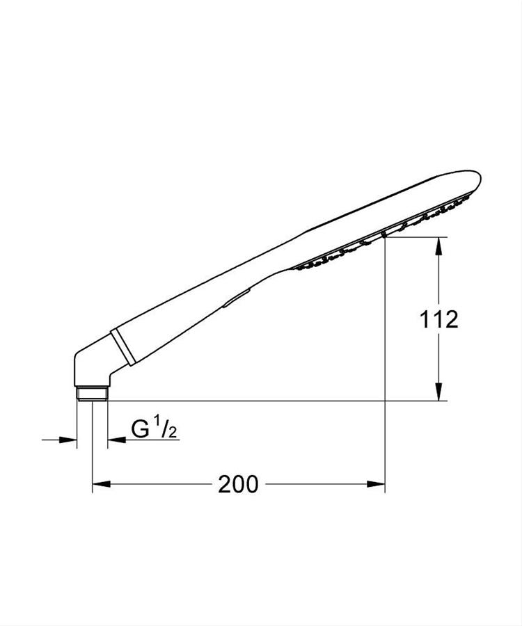 Tuš ručica - GROHE Rainshower Icon 150