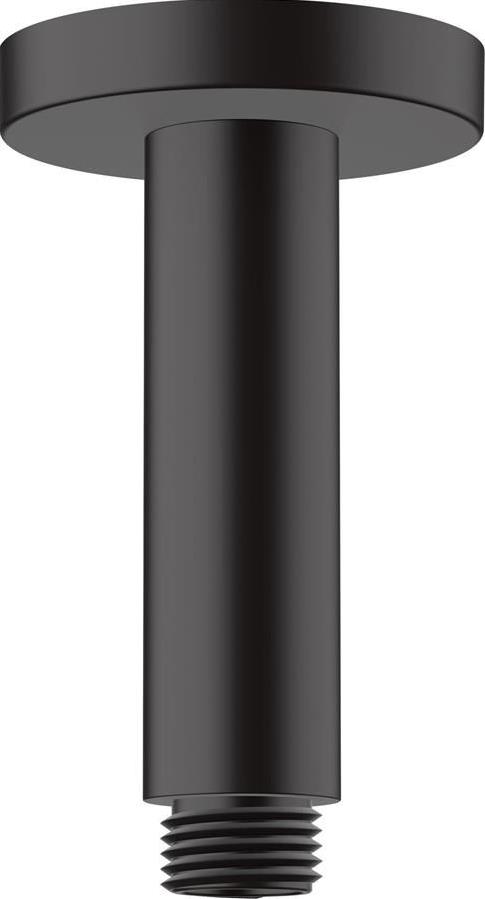 Podžbukni komplet, 2 potrošača - HANSGROHE Vernis Blend, stropni - crni - bez osnovnog tijela