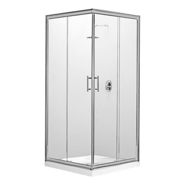 Tuš kabina 80 x 80 cm, kvadratna - ADRIA Transparent
