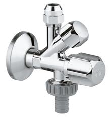 Ventil kutni s priključkom za perilicu 1/2" - 3/8" - 3/4", kombinirani - GROHE