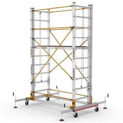Aluminijska skela  580 cm, pokretna - CAGSAN TeleSafe XL-FP