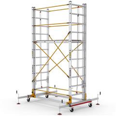 Aluminijska skela  720 cm, pokretna - CAGSAN TeleSafe XL-FP