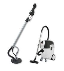 Brusilica za zidove i stropove (žirafa) + usisavač - TESLER - električna