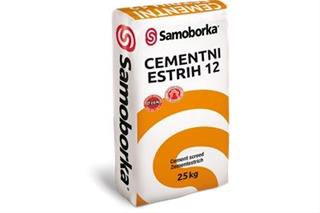 Cementni estrih 25 kg - SAMOBORKA Cementni estrih 20