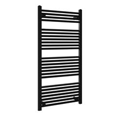 Kupaonski radijator 1200 x 600 mm - TERMA TermaBad (666 W) - crni
