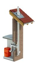 Dimnjak INOX - komplet 6 m, fi 150 mm - SCHIEDEL ICS25/150