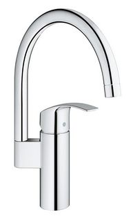 Slavina (miješalica) za sudoper - GROHE Eurosmart New - s "J" izljevom - izložbena