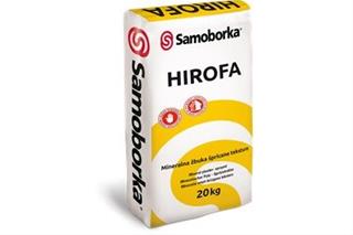 Hirofa bijela - SAMOBORKA - završna prskana žbuka (20 kg)