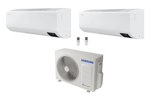 Klima uređaj s 2 unutarnje jedinice (2,5 + 3,5 kW) - SAMSUNG WindFree Comfort Wi-Fi