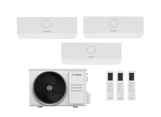 Klima uređaj s 3 unutarnje jedinice (2,6 + 2,6 + 2,6 kW) - BOSCH Climate 3000i