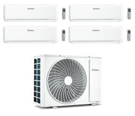 Klima uređaj s 4 unutarnje jedinice (2,7 + 2,7 + 2,7 + 2,7 kW) - VAILLANT climaVAIR VAM 1-080 Wi-Fi