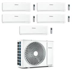 Klima uređaj s 5 unutarnjih jedinica (2,7 + 2,7 + 2,7 + 2,7 + 2,7 kW) - VAILLANT VAM 1-080 Wi-Fi