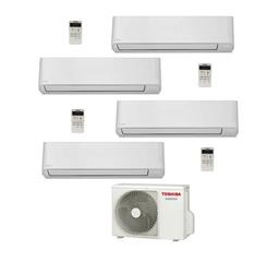 Klima uređaj s 4 unutarnje jedinice (2,0 + 2,0 + 2,0 + 3,3 kW) - TOSHIBA Seiya