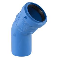 Koljeno za kanalizaciju fi 110 mm, 45° - S-Line - niskošumno
