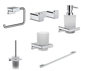 Kupaonska galanterija, komplet - HANSGROHE AddStoris 6 u 1