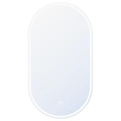 Kupaonsko ogledalo  50 cm - PROSPEROUS Oval - LED rasvjeta i odmagljivač
