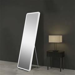Kupaonsko ogledalo, stojeće 48,4 x 151,5 cm - PROSPEROUS - LED rasvjeta