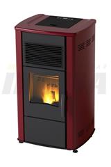 Peć na pelete  8,5 kW - MBS Pellet - bordo