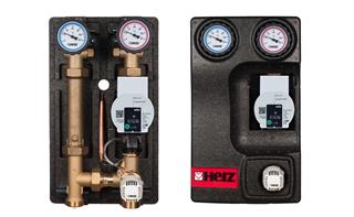 Miješajuća jedinica za podno grijanje - HERZ Fix Constant - set s pumpom