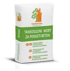 Mort za zidanje porobeton blokova 25 kg - THERMOSTONE
