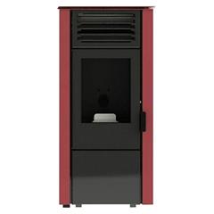 Peć na pelete 10 kW - PRITY Verso VPBS10 - crvena