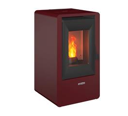 Peć na pelete  6,2 kW - CENTROMETAL CentroPelet Z6 N - bordo