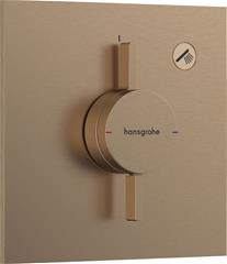 Podžbukna miješalica, 1 potrošač - HANSGROHE DuoTurn E - brušena bronca