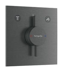 Podžbukna miješalica za 2 potrošača - HANSGROHE DuoTurn E - brušeni crni krom