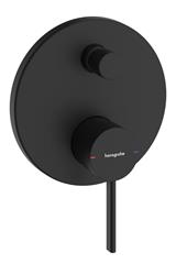 Podžbukna miješalica za 2 potrošača - HANSGROHE Zesis - crna