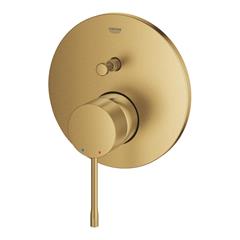 Podžbukna miješalica za 2 potrošača - GROHE Essence Brushed Cool Sunrise, zlatna