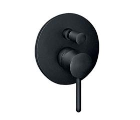 Podžbukna miješalica za kadu - ROSAN Dark - komplet