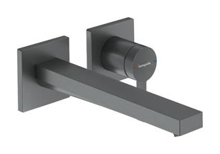 Podžbukna miješalica za umivaonik - HANSGROHE Tecturis E 16  - brušeni crni krom
