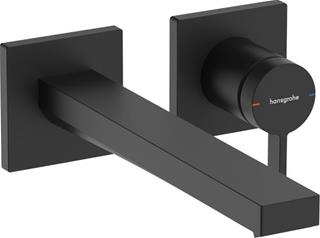 Podžbukna miješalica za umivaonik - HANSGROHE Tecturis E 22 - crna