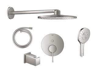 Podžbukni komplet, 2 potrošača - GROHE Essence SuperSteel
