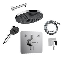 Podžbukni komplet, 2 potrošača - HANSGROHE DuoTurn Q & Pulsify S
