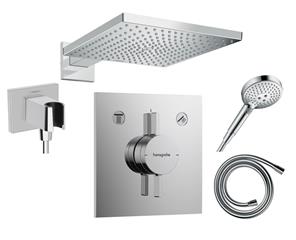 Podžbukni komplet, 2 potrošača - HANSGROHE DuoTurn Raindance