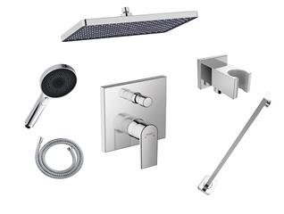 Podžbukni komplet, 2 potrošača - HANSGROHE Vernis Shape & Kielle