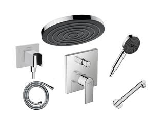 Podžbukni komplet, 2 potrošača - HANSGROHE Vernis Shape Pulsify S