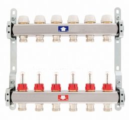 Razdjelnik za podno grijanje,  4 kruga - ITAP 917 - s topmetrima