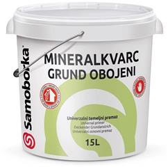 Impregnacija (grund) za fasade SAMOBORKA Mineralkvarc - bijela, 15 L