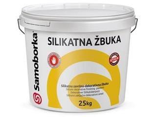 Silikatna žbuka (silikat) 25 kg - SAMOBORKA Z - bijela, 1,5 mm