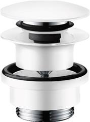 Sifon za umivaonik, gornji dio 5/4" - HANSGROHE Push-Open - bijeli