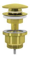 Sifon za umivaonik, gornji dio 5/4" - ROSAN S2 Gold - klik klak, zlatni