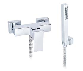 Slavina (miješalica) za tuš kadu - ROSAN Quadro - komplet