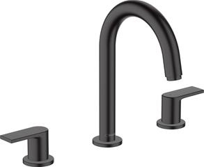 Slavina (miješalica) za umivaonik - HANSGROHE Vernis Blend - s tri otvora, crna