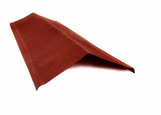 Sljemenjak za bitumenske krovne ploče, crveni 100 x 50 cm - ONDULINE