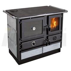 Štednjak na drva za centralno grijanje 14,3 kW - MBS Thermo Magnum - desni, kamen