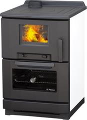 Štednjak na drva  7,5 - 10 kW - PLAMEN Calorex 100 - bijeli